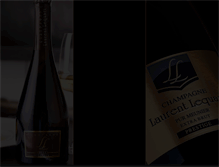 Tablet Screenshot of champagne-lequart.fr